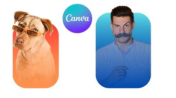 Blend Photo Into Gradient Shape With Canva | Canva Tutorial