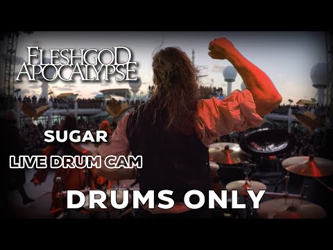 Eugene Ryabchenko - Fleshgod Apocalypse - Sugar (live drum cam)🥁DRUMS ONLY🥁