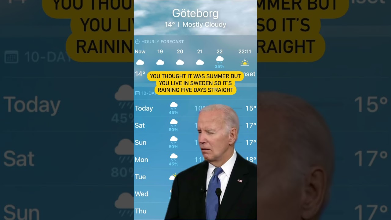 Living in Sweden 🇸🇪 Swedish weather during Swedish summer 