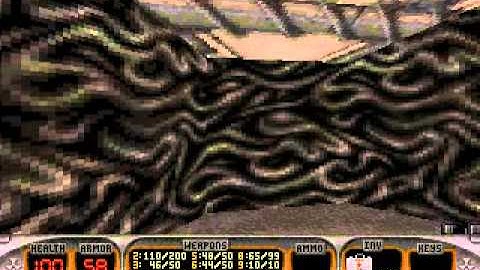 Duke Nukem 3D - E4M10: The Queen (Final Level)