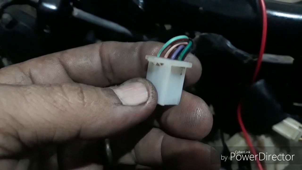 Teste do interruptor  indicador de marcha da JET 49cc SHINERAY