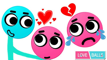 Love Balls (Lion Studios) Levels 1-40 All Levels Solutions Gameplay