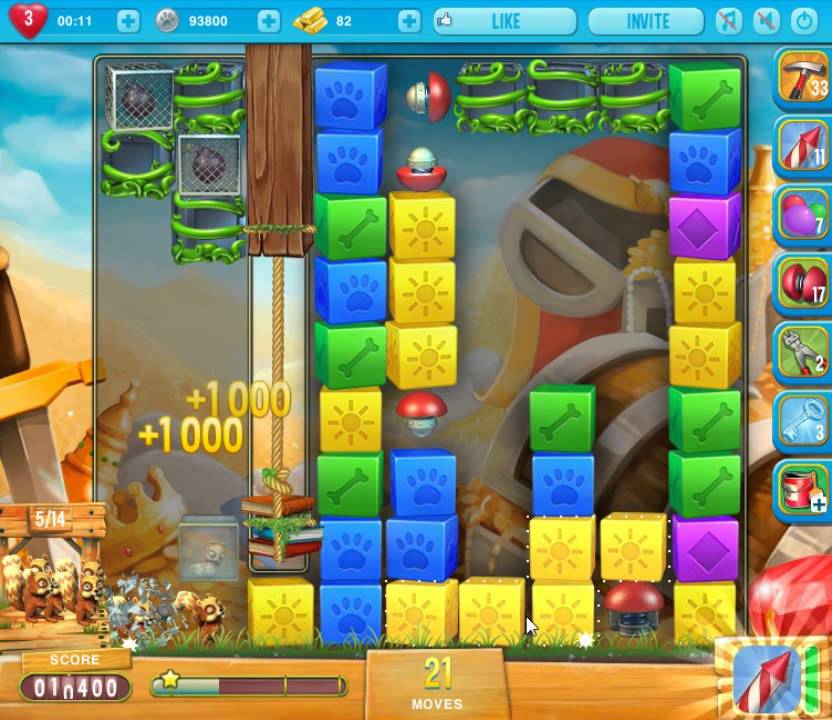 Pet Rescue Saga level 1141no hammers 😈 ►TOBIAS DEAMON◄