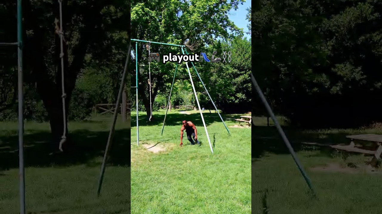 Playout park day 🏞️🛝🦾 