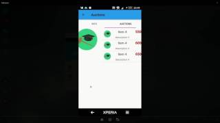 Android app auctions screenshot 1