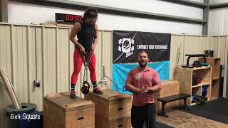 Sand Dunes Strength & Conditioning ~ Belt Squats