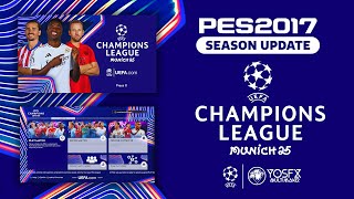 Download lagu PES 2017 | UEFA Champions League 2025 Menu Graphic - Compatible With All Patches