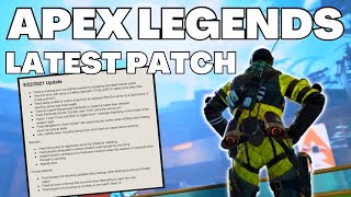 Newest Apex Legends Patch Might Be Great! For Some People..