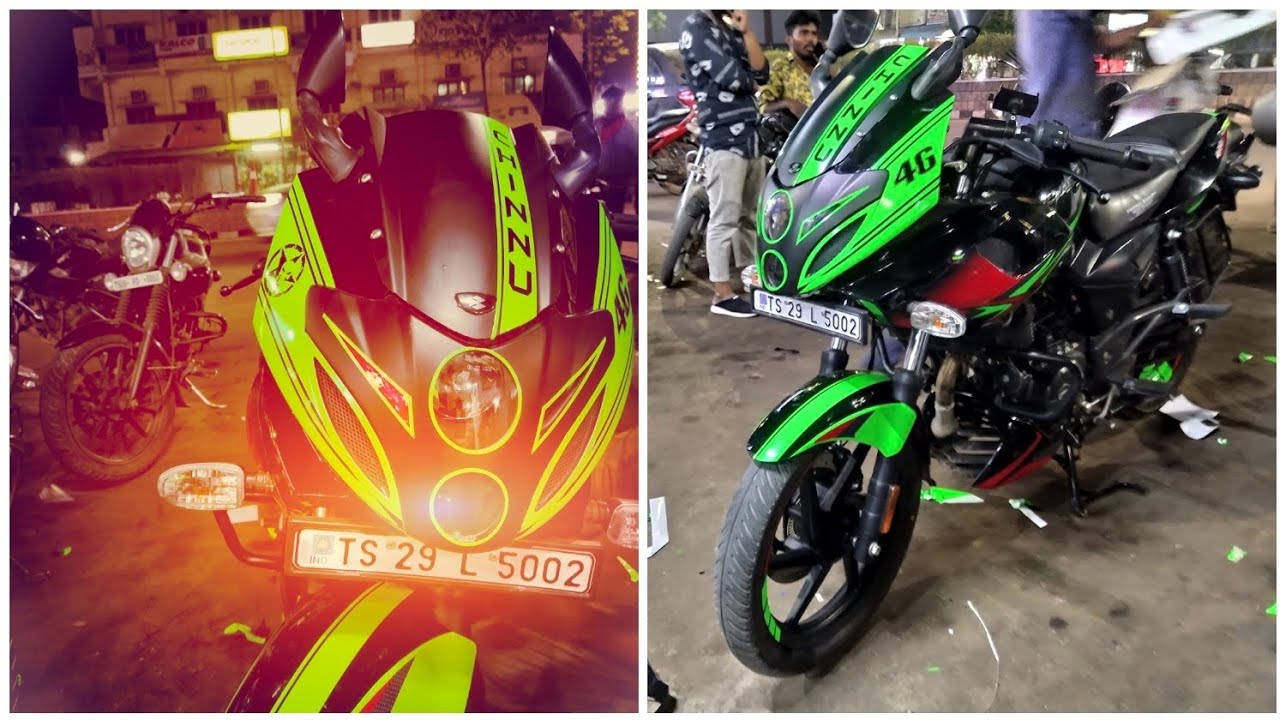 Pulsar 220 modelify green Rapp