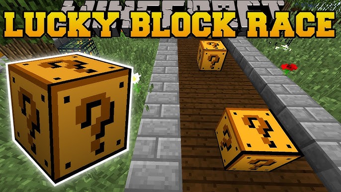 Download Lucky Block Race Map for mcpe android on PC