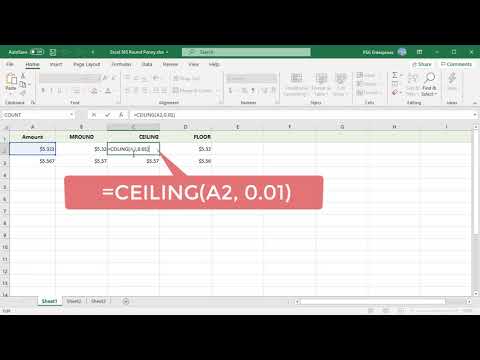 How to Round amounts to the nearest Penny in Excel - Office 365