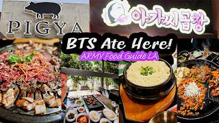 Eat at the SAME Places BTS Has Eaten 💜| ARMY Food Guide