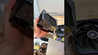 He Cut a GPU Into 3 Pieces… and HALF the Display Still Worked 😂 #GPU #GraphicsCard #PCBuild #Tech