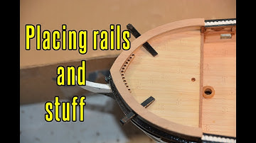 HMS Beagle - part 17 Placing Rails And Stuff