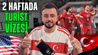 Ameri̇ka’ya Gelmek Için Tari̇hi̇ Firsat 2 Haftada Turi̇st Vi̇zesi̇