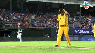 20130731 CPBL 獅VS象 3上 羅國華滿壘上場救火成功