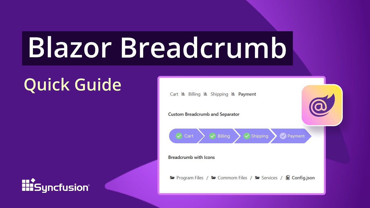 Blazor Breadcrumb: The Ultimate Feature Walkthrough - YouTube