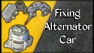 How to fix alternator #engine #car