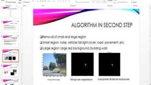 Automatic traffic sign detection video