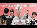 txt's cute relationship with the staffs pt. 1