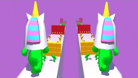 Color Run Stickman 3D||Gameplay (iOS & Android) Walkthrough part 20