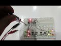 4 ways #traffic signals system# mini # student project. @ahmadrehmat_