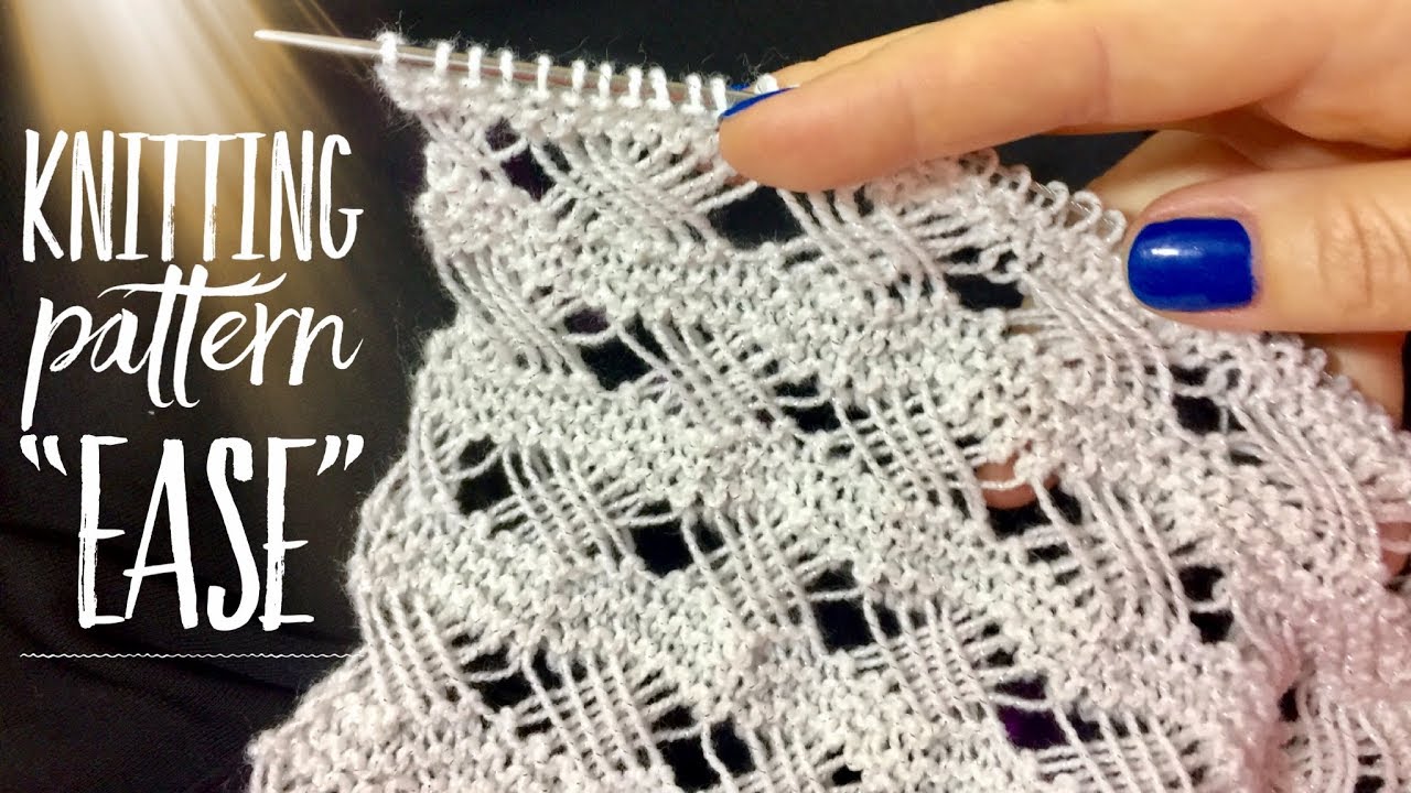 ВЯЖЕМ ДВУСТОРОННИЙ ВОЗДУШНЫЙ УЗОР 