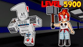 I JOINED THE HIGHEST LEVEL IN ROBLOX FLEE THE FACILITY!!!!