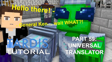 Minecraft 1.19 TARDIS Tutorial Part 59: Universal Translator