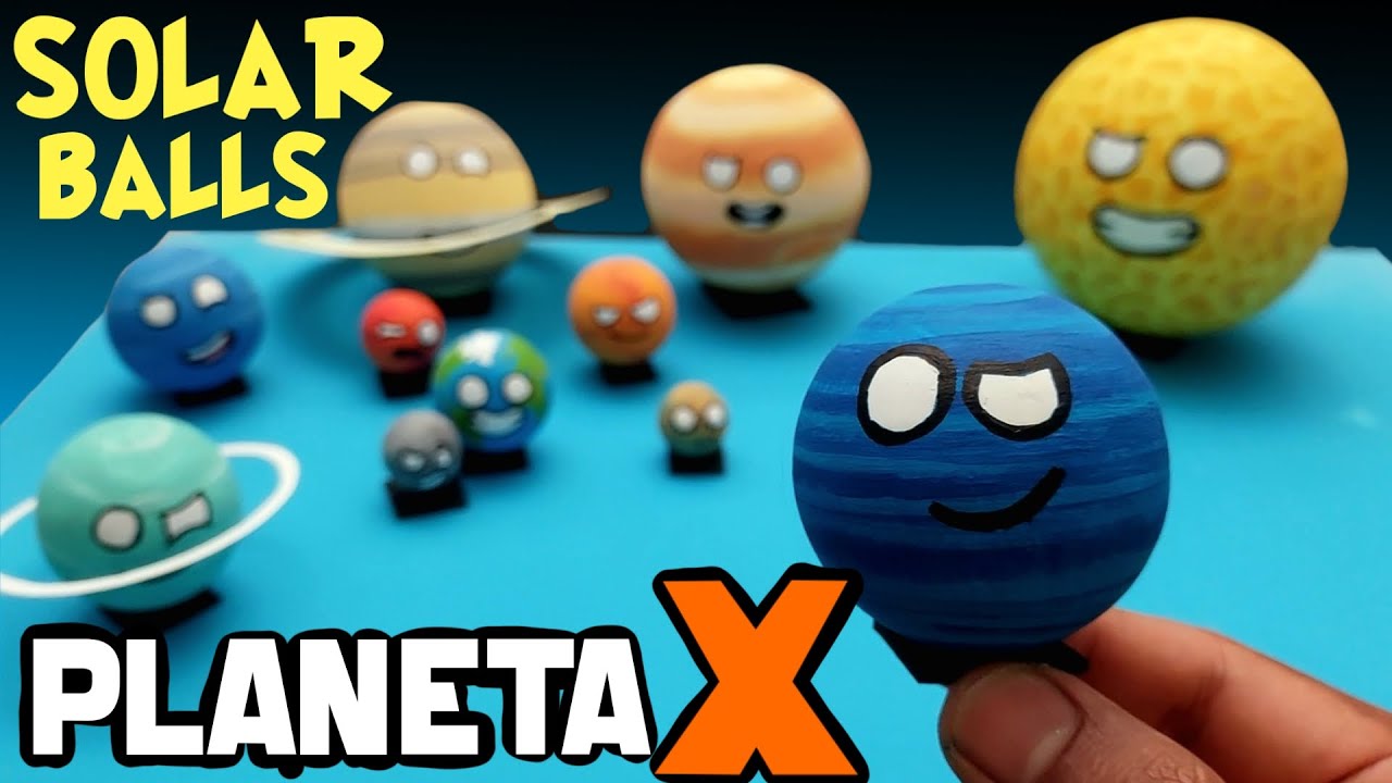 Cómo hacer el planeta X 🔵 de los SolarBalls🌞 | Paso a paso