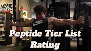 Peptide Tier List & Upper Day
