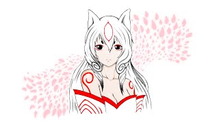 Speedpaint - Okami Amaterasu