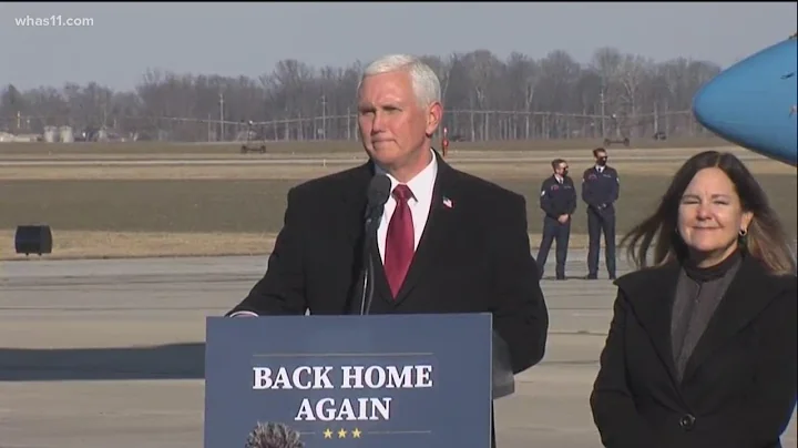 Mike Pence returns to Indiana