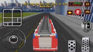 911 Fire Truck Rescue Sim 16 - Gameplay Video screenshot 1