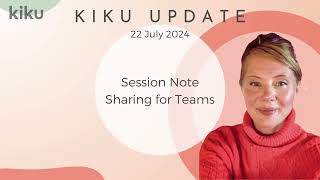 Share Session Notes Securely Within Your Team