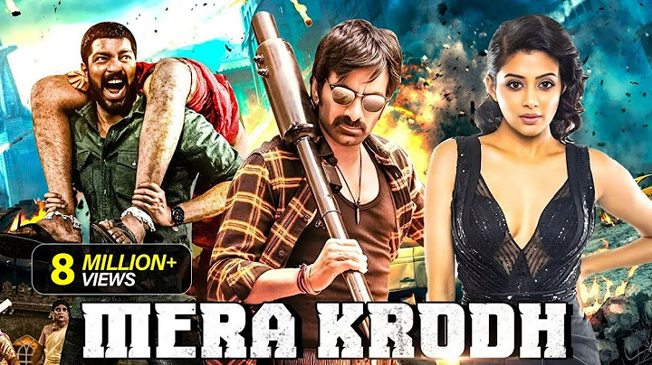 Ravi Teja's - Mera Krodh | New Released South Indian Hindi Dubbed Movie 2024 | South Action Movie