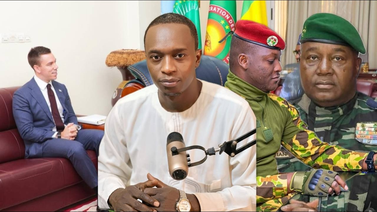 Pendant  Nick Checher(USA)est dans l’avion en direction du Burkina et du Niger,