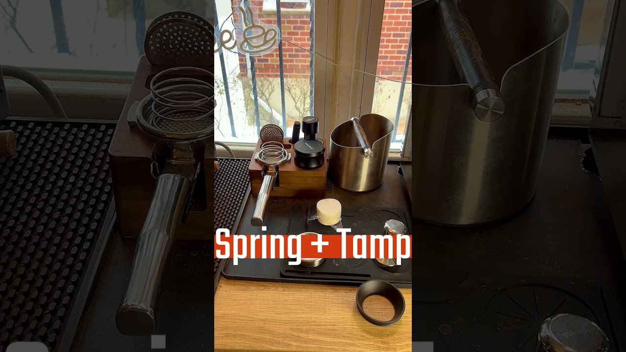 Step Down Basket Spring +Tamp  vs 49mm Tamp  