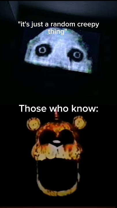 Fnaf 3 glitch☠️ #fnaf