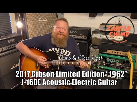 2017 Gibson Limited Edition “1962” J 160E Acoustic - YouTube
