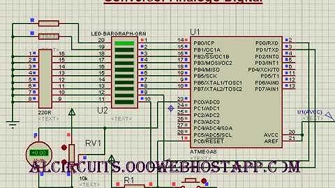 Conversor Analogico Digital ATmega8