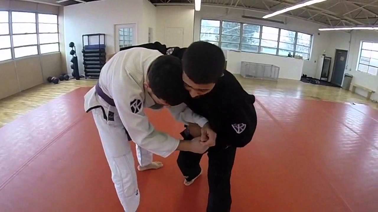Cross Grip takedown for BJJ YouTube