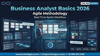 Business Analyst Fundamentals 2026 | Agile Methodology | Real-Time Sprint Workflow | OnlineITGuru