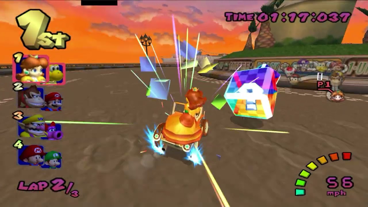 Mario Kart Double Dash Plus v3.3 Custom All Cup Tour 1 150cc 160 Points!