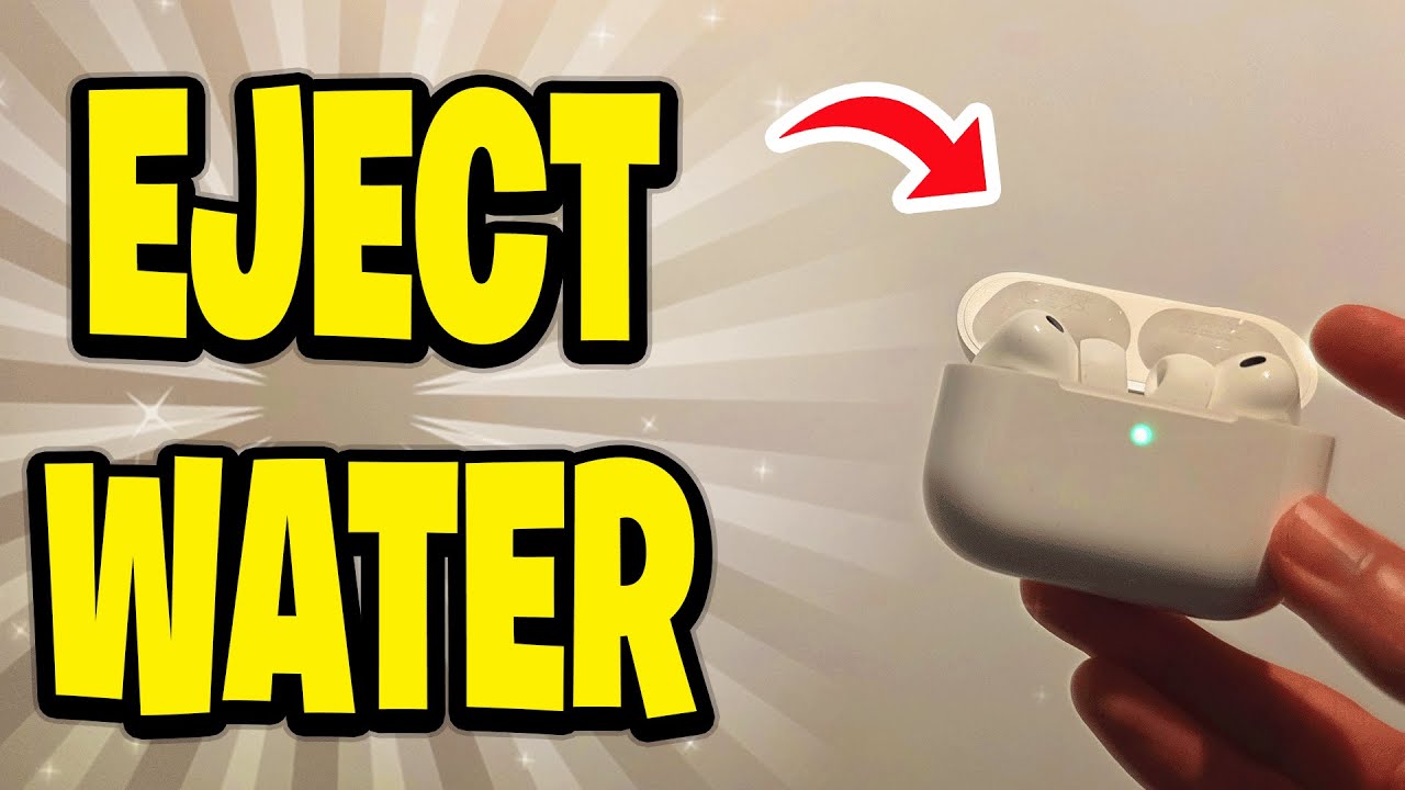 お水ドリンク様のAirPods How To Eject Water From Airpods - YouTube