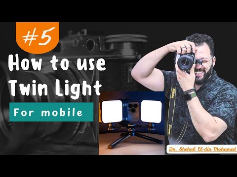 5️⃣ How to use Twin Light for mobile 📱