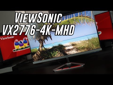 ViewSonic VX2776-4K-MHD - review of a budget friendly 4K monitor