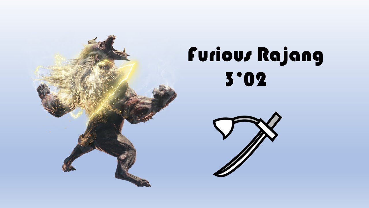 [Monster Hunter Rise Sunbreak] Furious Rajang Longsword 3'02 YouTube