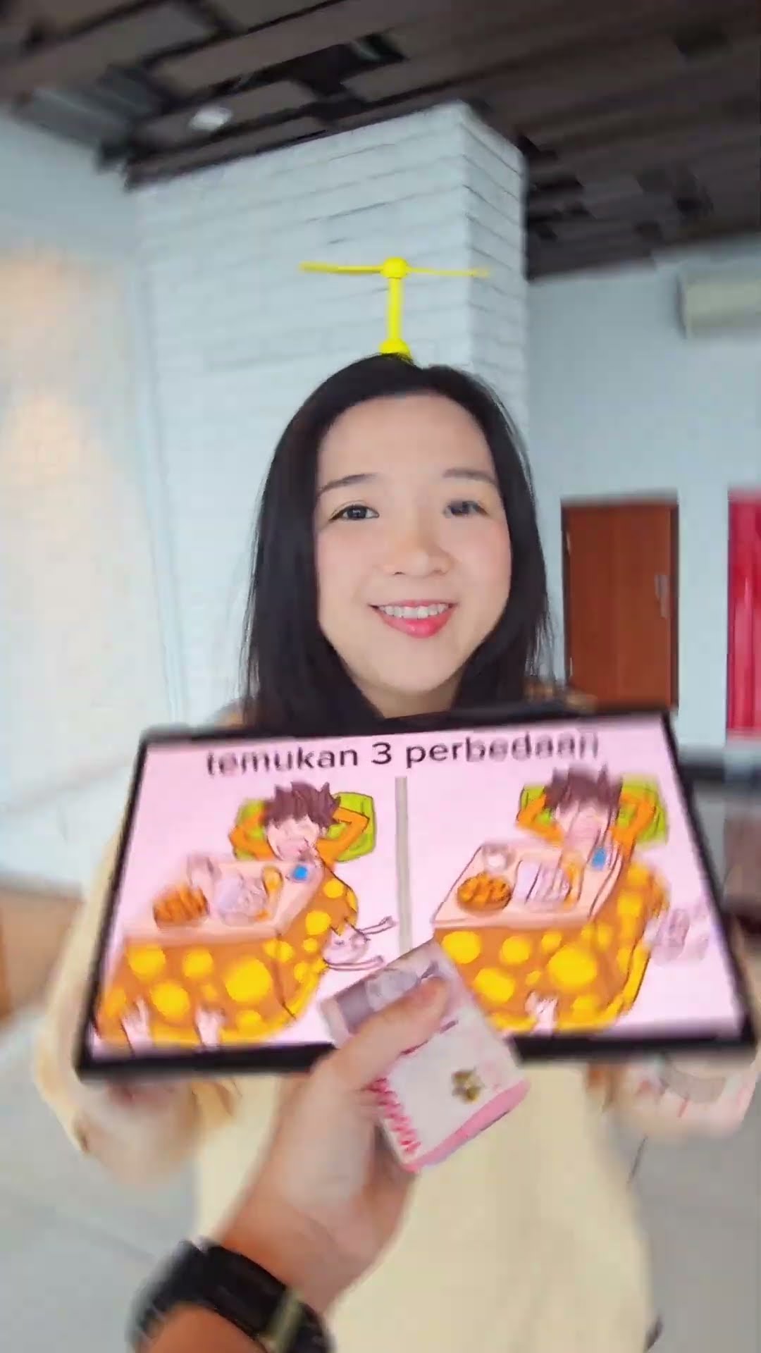 CARI 3 PERBEDAAN GAMBAR ORANG TIDUR INI!