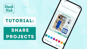 Tutorial: How to share projects from Stash Hub